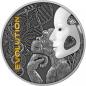Preview: Niue - Evolution 2 oz Silver 2022 Antik Finish Silber