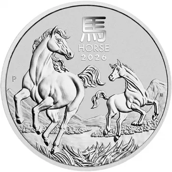 Australien Lunar III Horse Pferd 1 oz Silver 2026 Silber