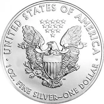 Silber Eagle gilded 2010