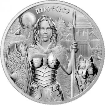 Preview: Valkyries Hildegard 1 oz Silver BU 2022 Silber