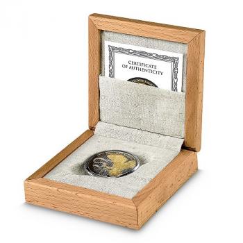 Preview: Holzetui, Zertifikat,Kapsel