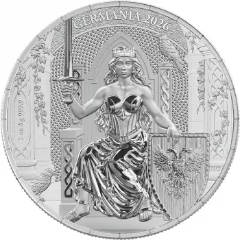 Germania - Lady Germania - 1 oz Silber 2026 BU