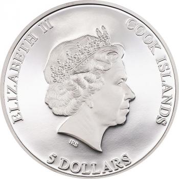 Preview: Cook Islands - Big City Lights - New York 1 oz Silver 2022 PP Silber