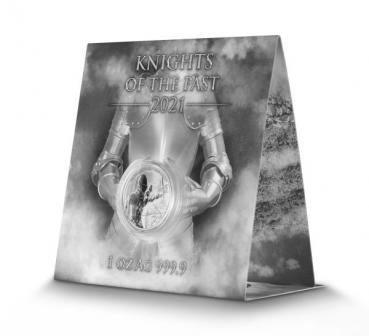 Preview: Malta & Germania Mint "The Knights of the Past" 2021 1oz Silver Bu Silber