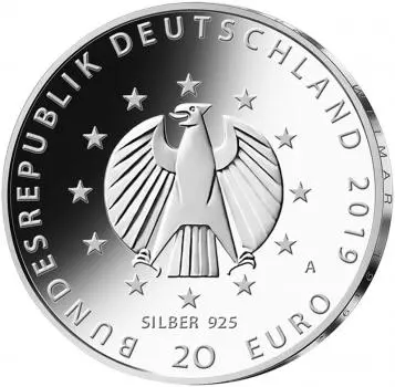 Silbermünze BRD 20 Euro