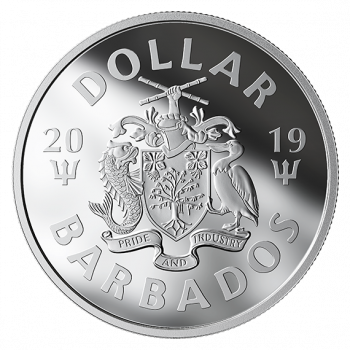 Preview: Barbados 2019 Silver PP Batman