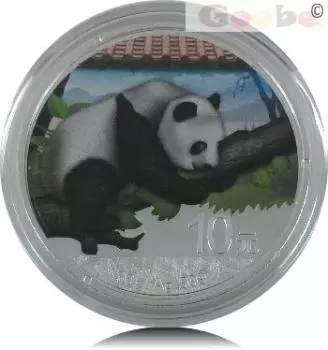 China "Panda Bär" Farbe 10 Yuan 2016
