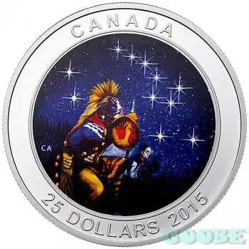 Kanada 25 Dollar The Quest - Serie - "Glow in the Dark" 2015