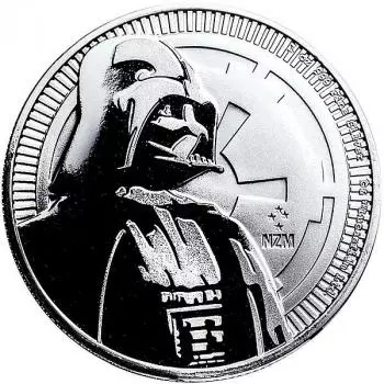 Niue - Star Wars - Darth Vader (TM) 2 Dollar 1 Oz Silber 2017