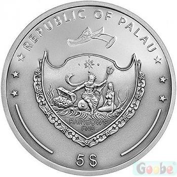 Preview: Palau 5 Dollar 2013