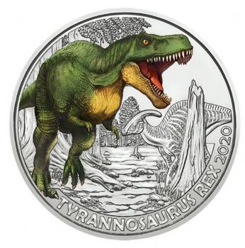 Preview: Österreich 3 Euro Super Saurier "Tyrannosaurus Rex" 2020 (5)