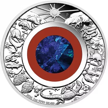 Australien - Wonders of Australia - The Outback - 1 oz Silver 2026 PP