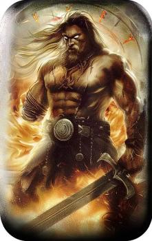 Preview: Germania Mint Gods "Tyr" 2 oz Silver Cast Bar