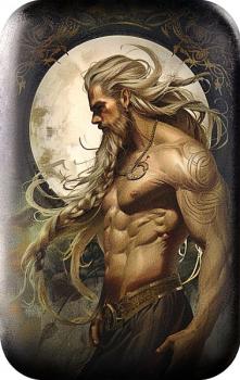 Preview: Germania Mint Gods "Baldur" 2 oz Silver Cast Bar