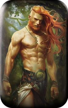 Preview: Germania Mint Gods "Freyr" 2 oz Silver Cast Bar