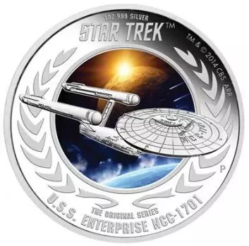 Tuvalu Star Trek U.S.S. Enterprise NCC-1701 2015 PP