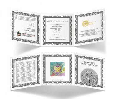 Preview: Malta & Germania Mint "The Knights of the Past" (2) 2022 1oz Silver Bu Silber