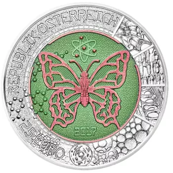 25 Euro Silber/Niob Gedenkmünze 