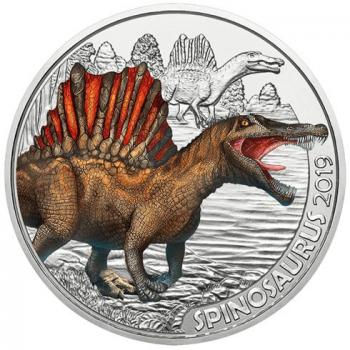 Preview: Österreich 3 Euro Super Saurier "Spinosaurus" 2019