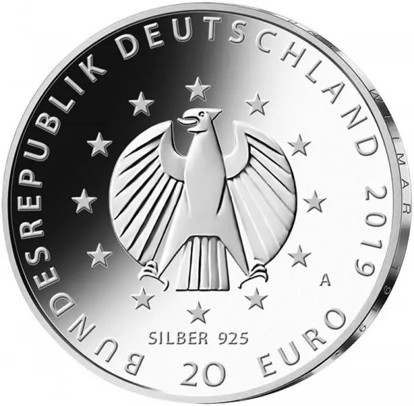 Silbermünze BRD 20 Euro